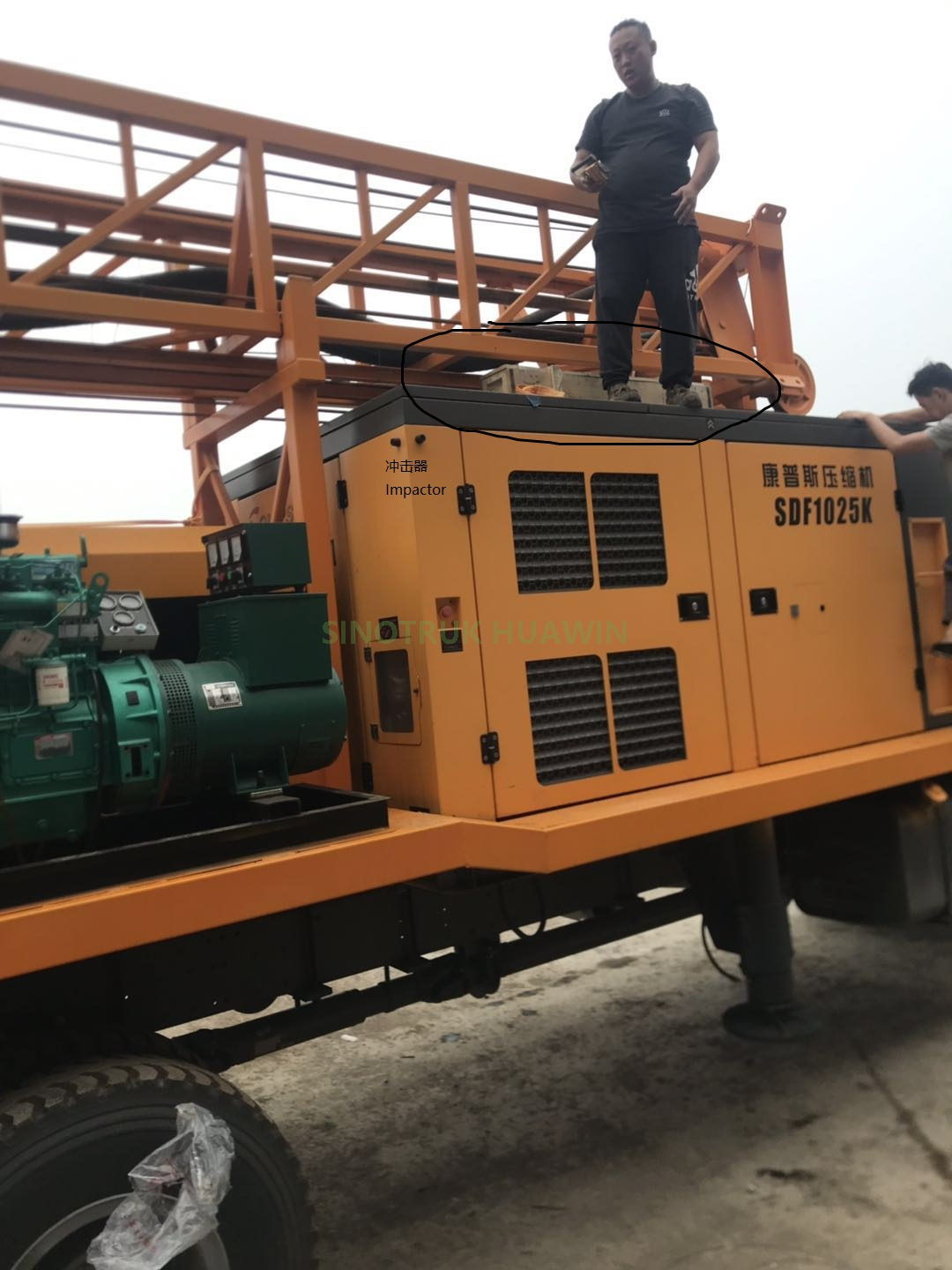 200m to 400m Truck Mounted Deep Water Well Borehole Drilling Truck
