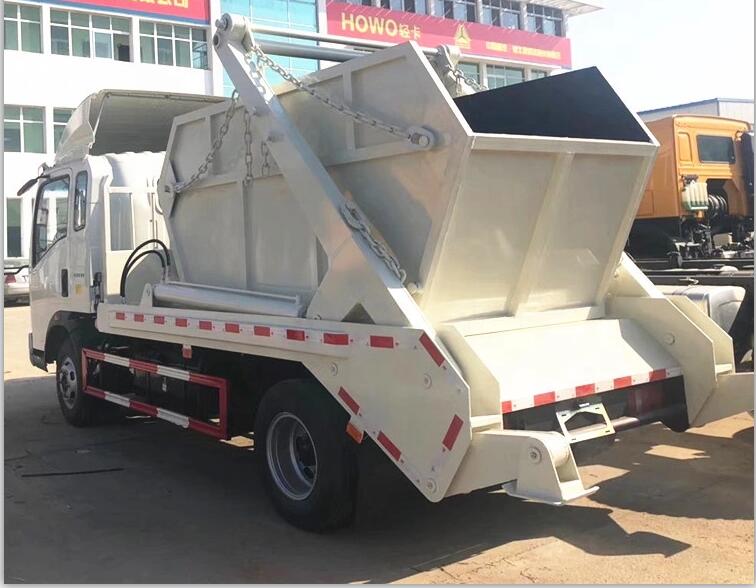 SINOTRUK HOWO 4×2 Swing Arm Skip Loader Truck- Buy Product on SINOTRUK ...